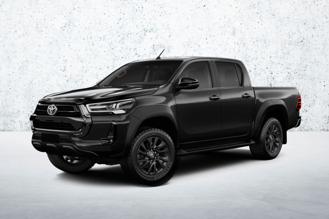 Toyota Hilux Attitude Black Color Image